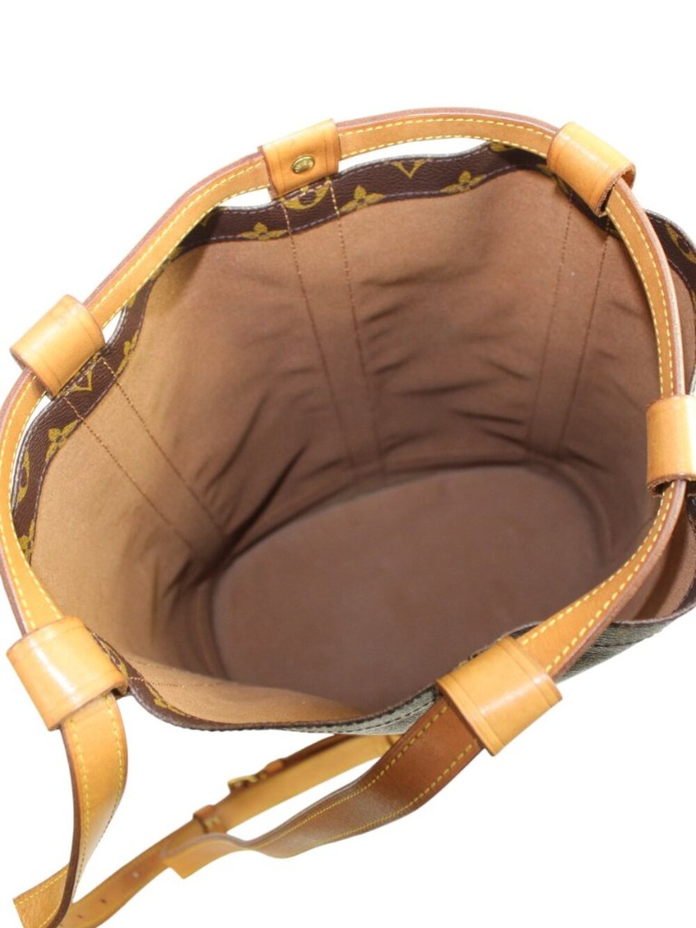 Louis Vuitton Randonnée PM Monogram Coated Canvas Bucket Style Backpack - Picture 14 of 15